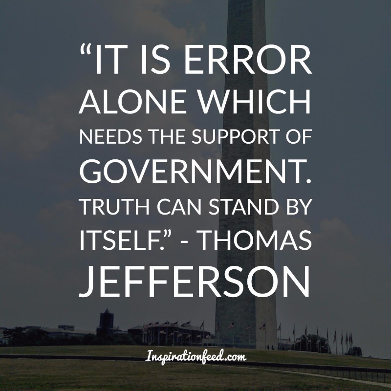 Inspirational Thomas Jefferson Quotes