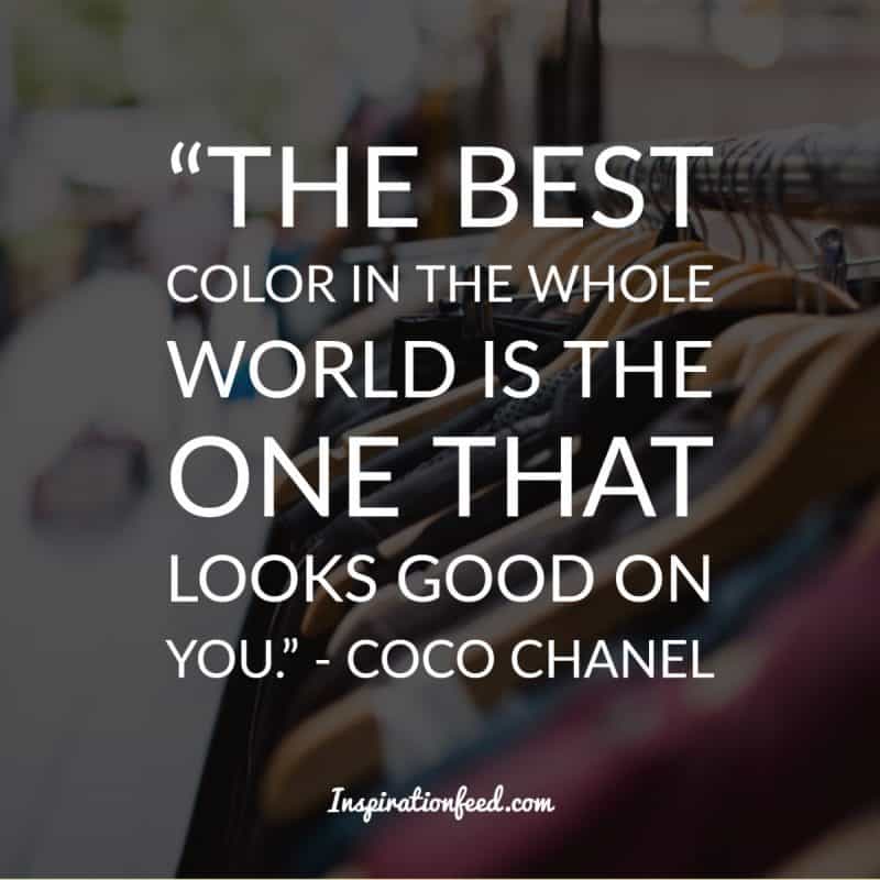 Coco Chanel Quote: “Scheherezade is easy; a little black dress is