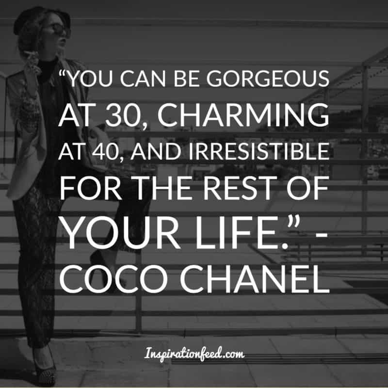 Coco Chanel Quote: “Scheherezade is easy; a little black dress is