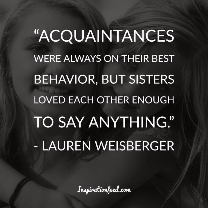 Quotes About Sisters