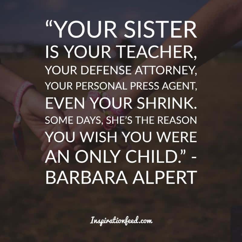 Quotes About Sisters