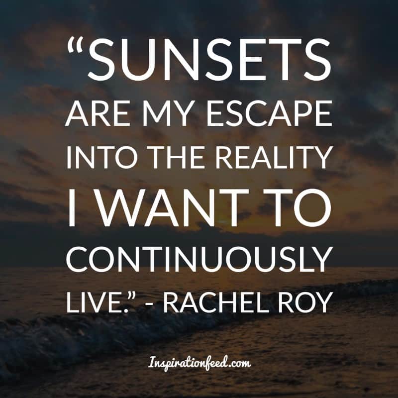 Delightful Sunset Quotes