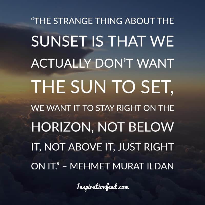 Delightful Sunset Quotes