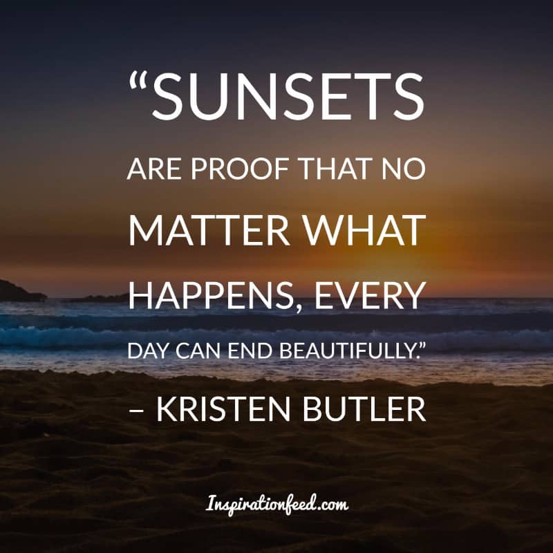 Beautiful Sunset Quotes For Her