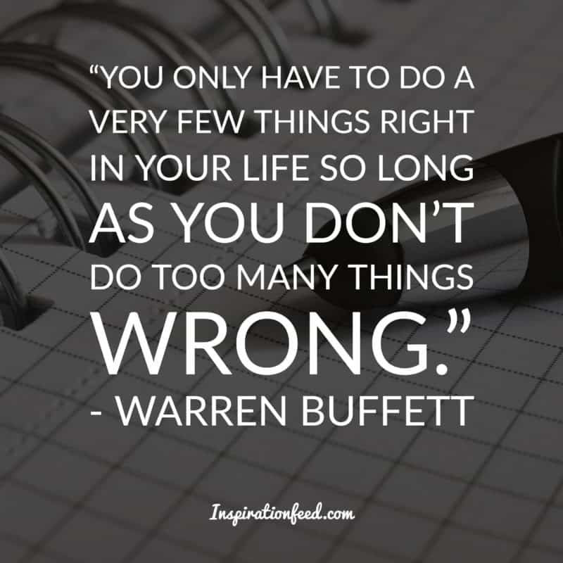 Warren Buffett quotes