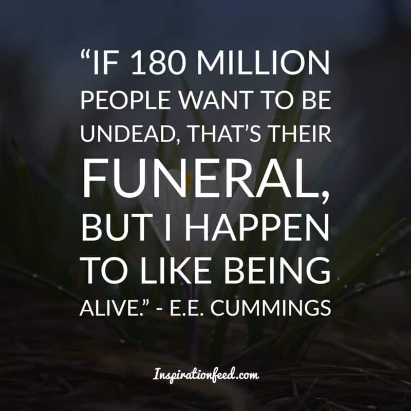 E.E. Cummings quotes