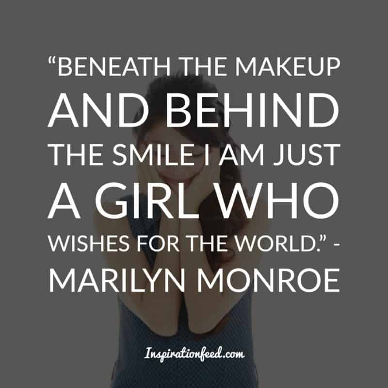 Marilyn Monroe quotes