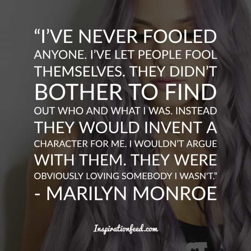 Marilyn Monroe quotes