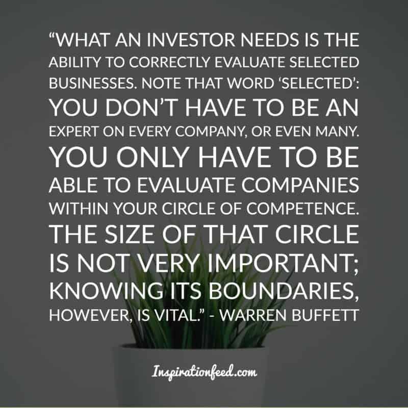 Warren Buffett quotes