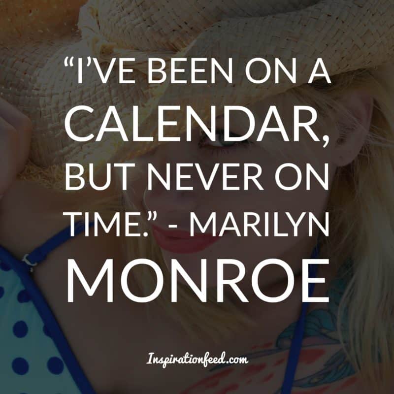 Marilyn Monroe quotes