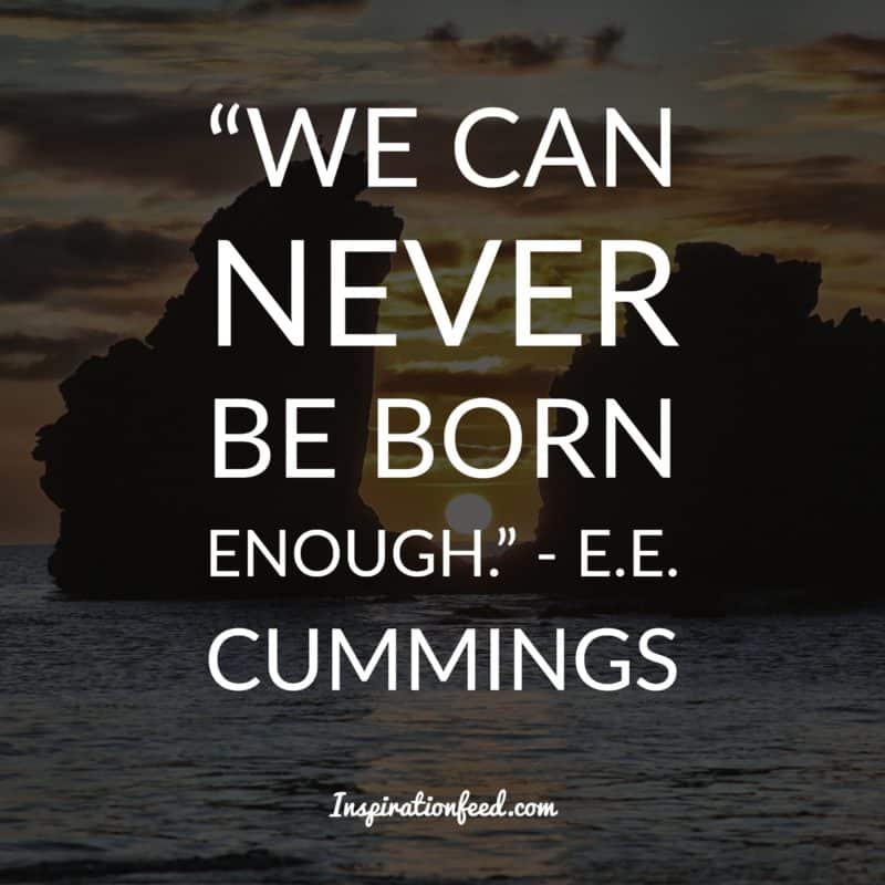 E.E. Cummings quotes