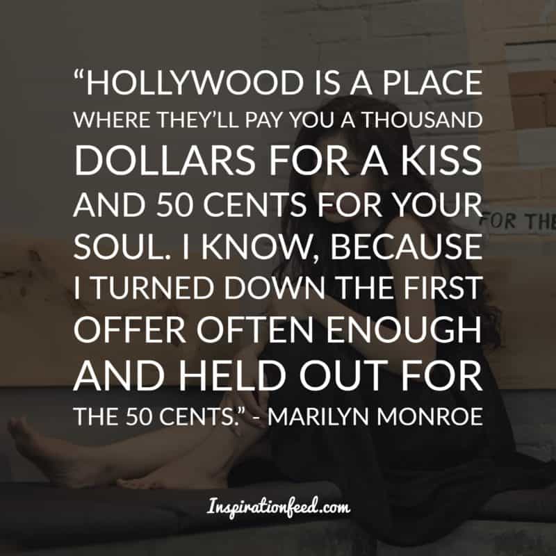 Marilyn Monroe quotes