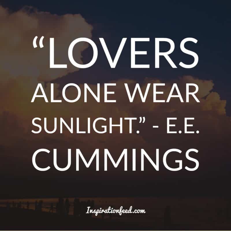 E.E. Cummings quotes