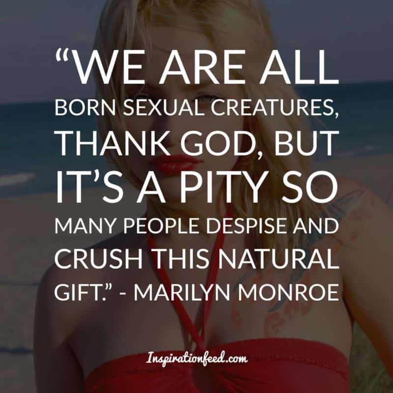 Marilyn Monroe quotes