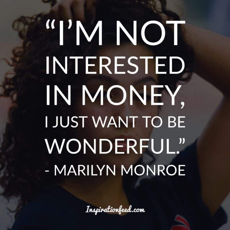 Marilyn Monroe quotes