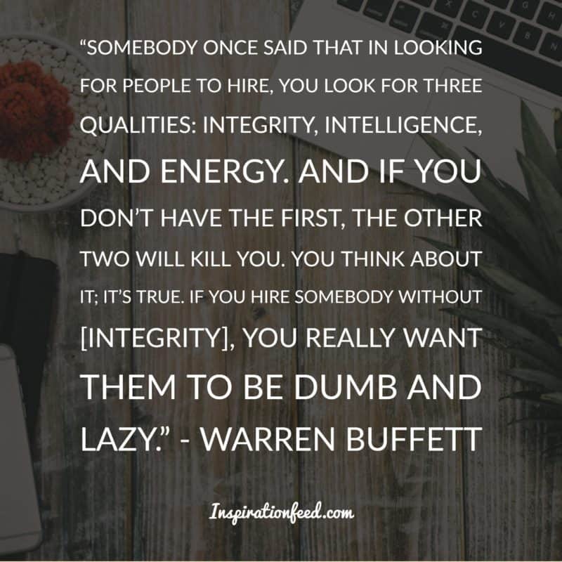 Warren Buffett quotes