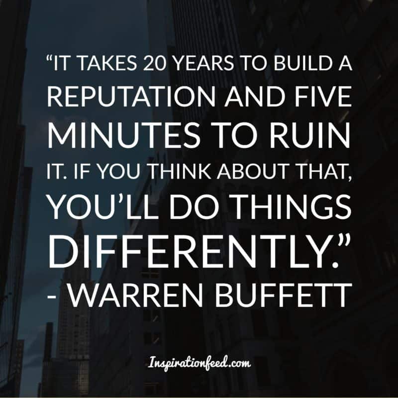 Warren Buffett quotes