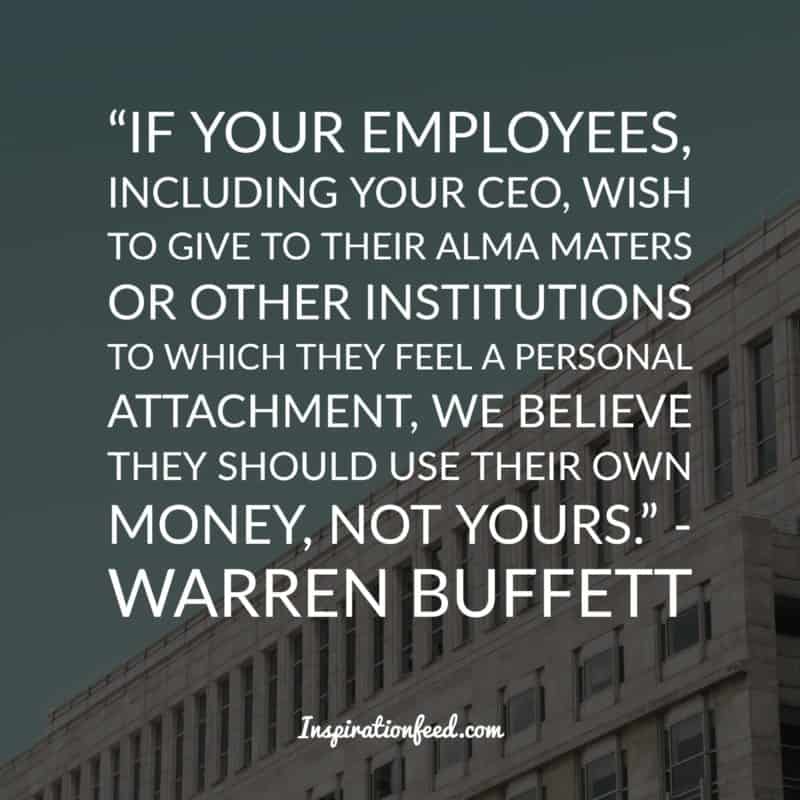 Warren Buffett quotes