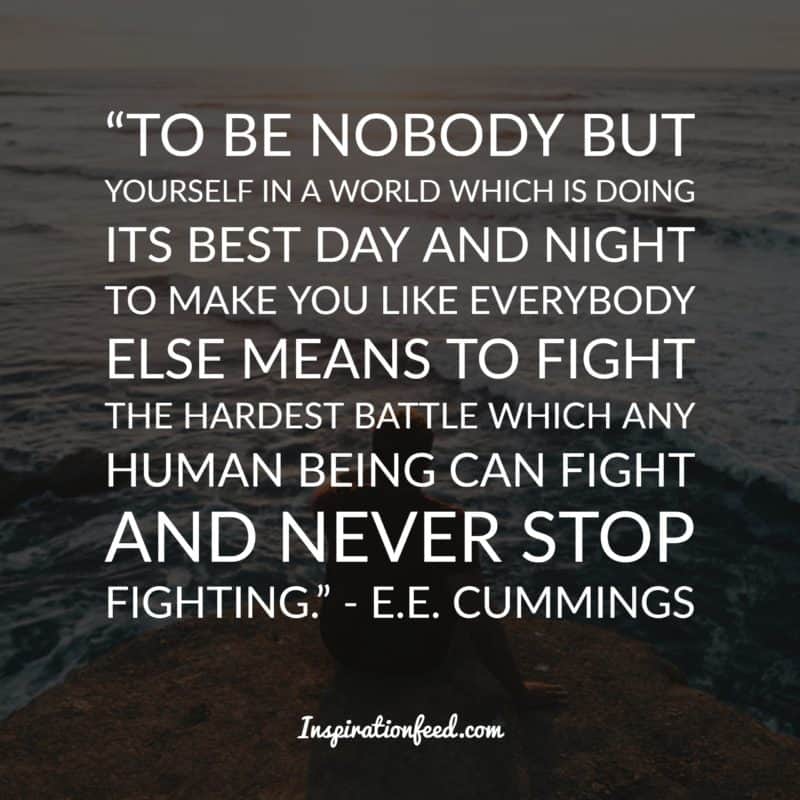 E.E. Cummings quotes