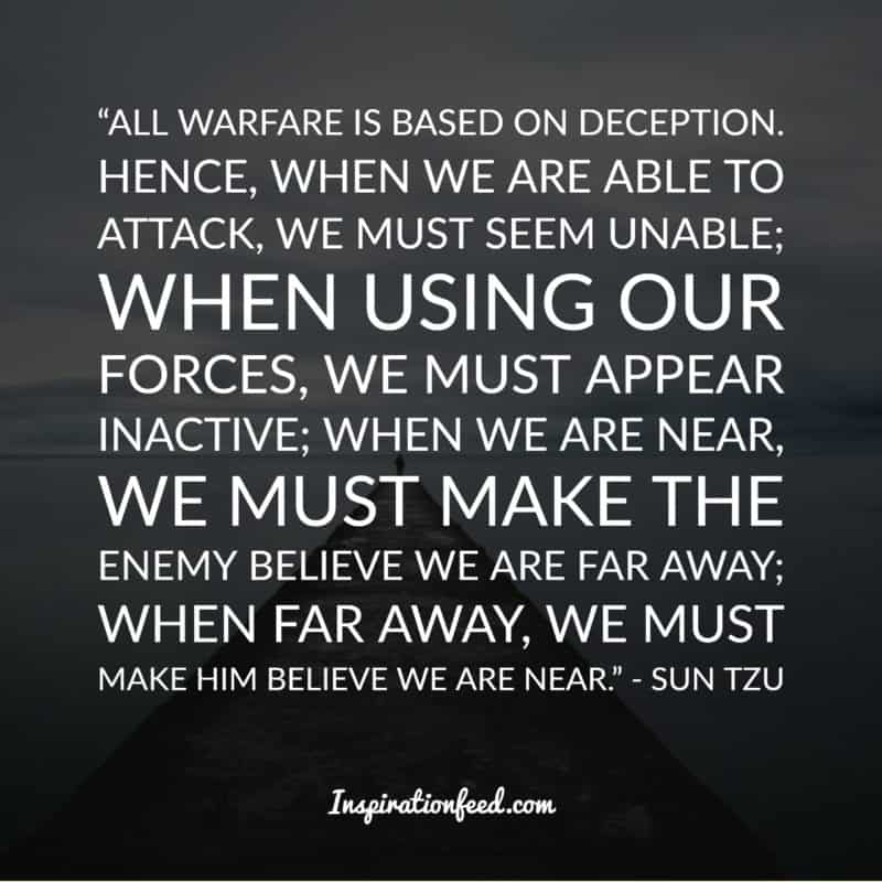 Sun Tzu quotes