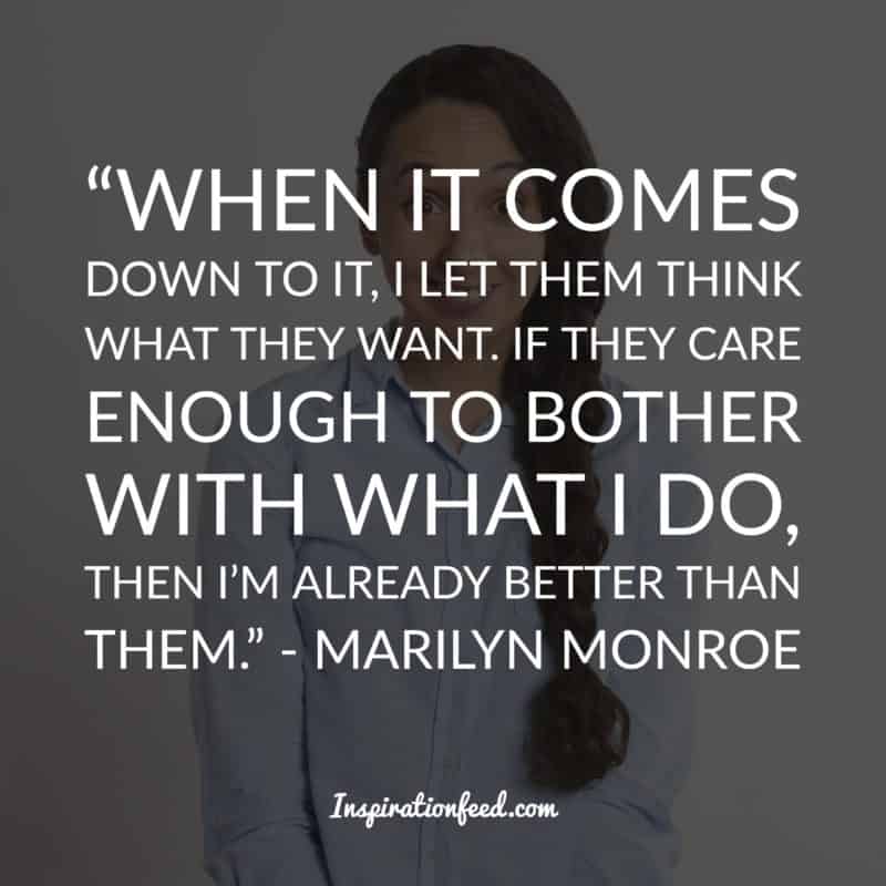 Marilyn Monroe quotes