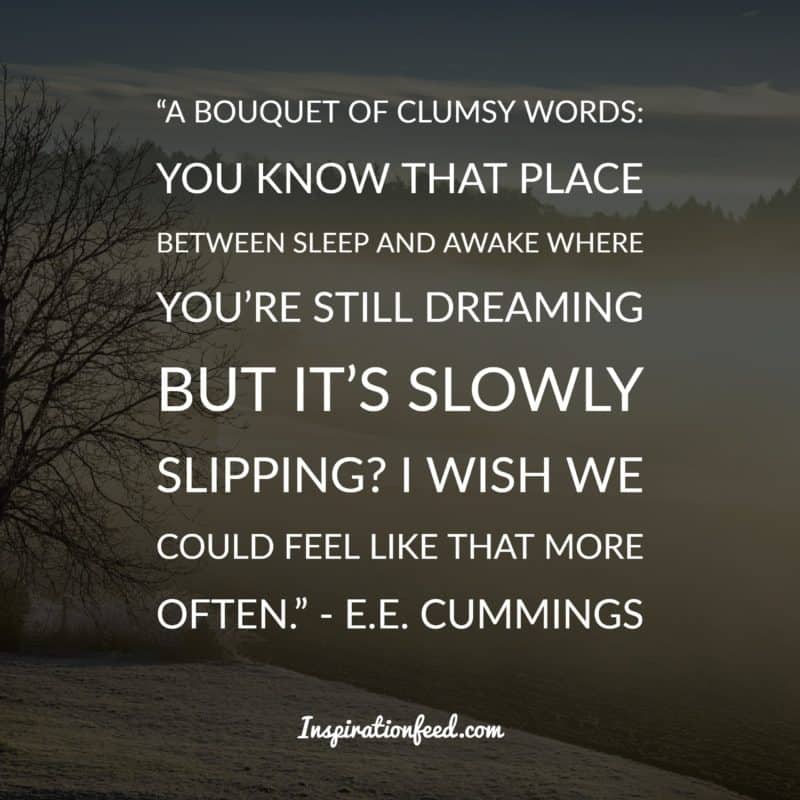 E.E. Cummings quotes