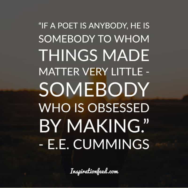 E.E. Cummings quotes
