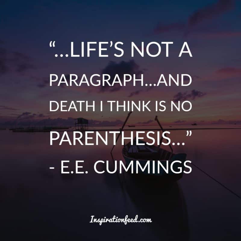 E.E. Cummings quotes