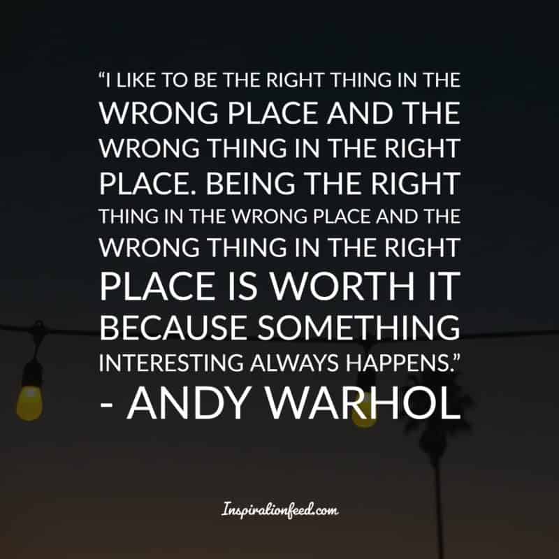 Andy Warhol Quotes