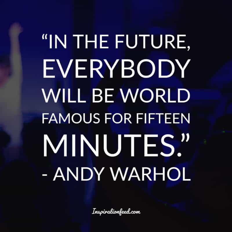 Andy Warhol Quotes