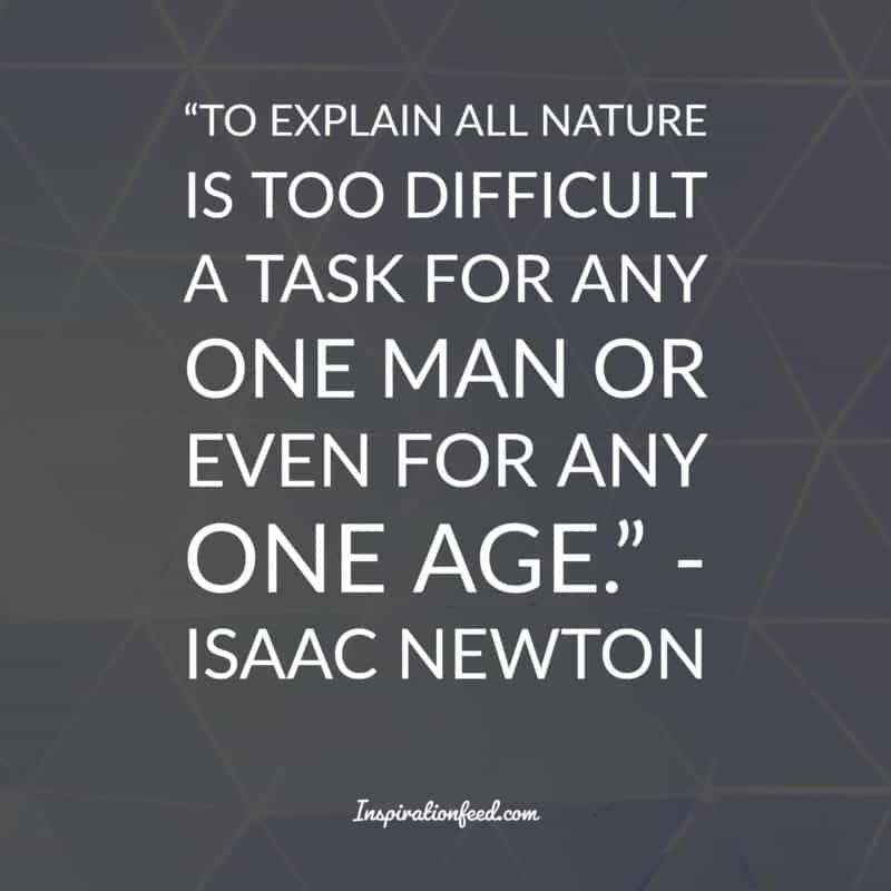 Isaac Newton Quotes