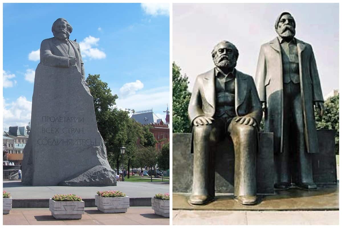 Statues Dedicated to Karl Marx