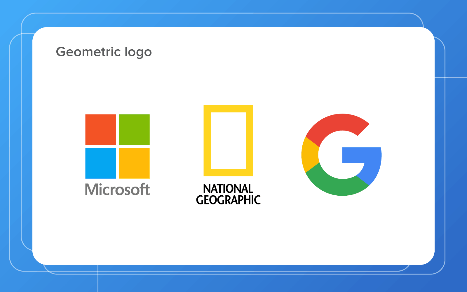 geometrical logo designs 