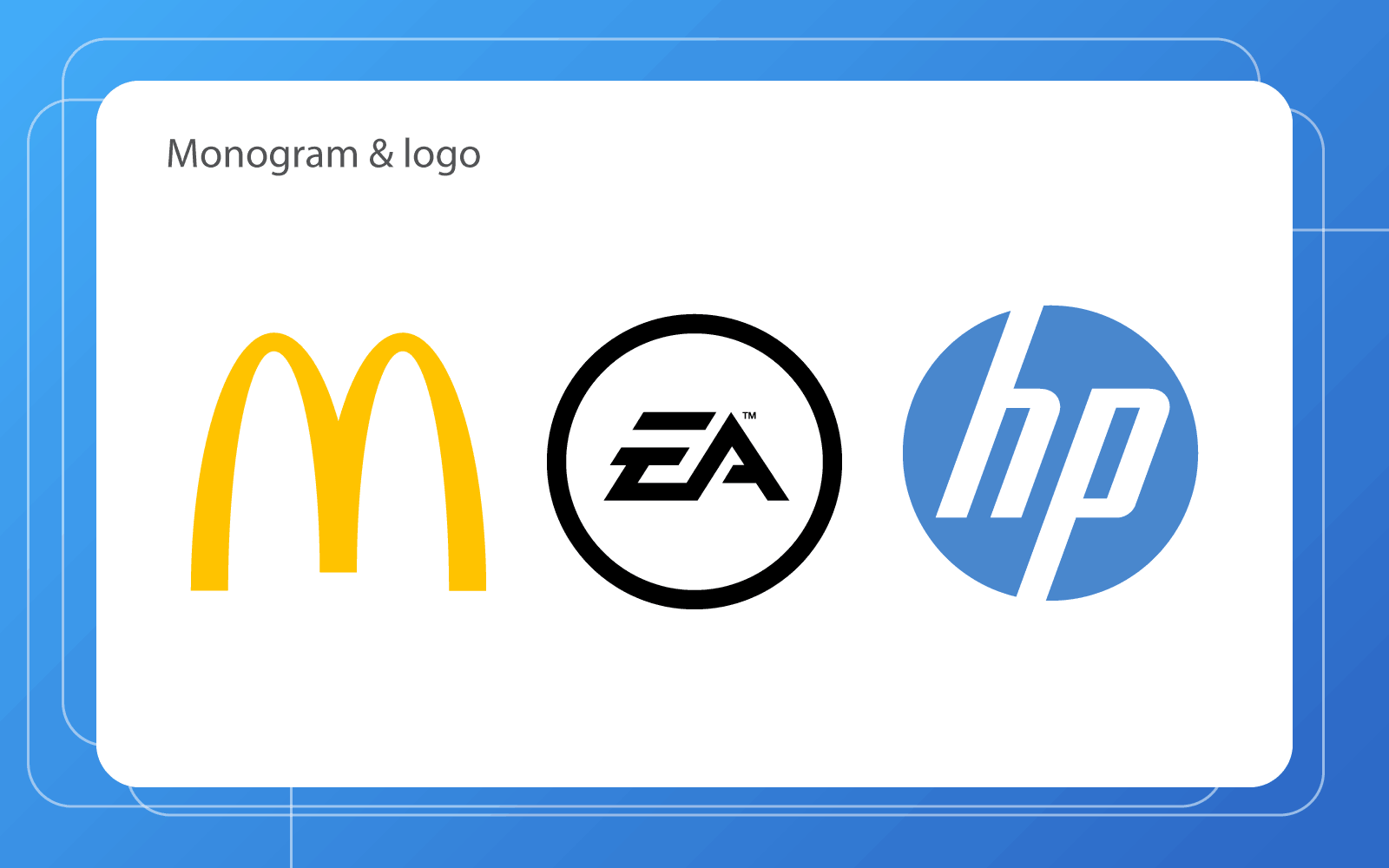 monogram logo designs