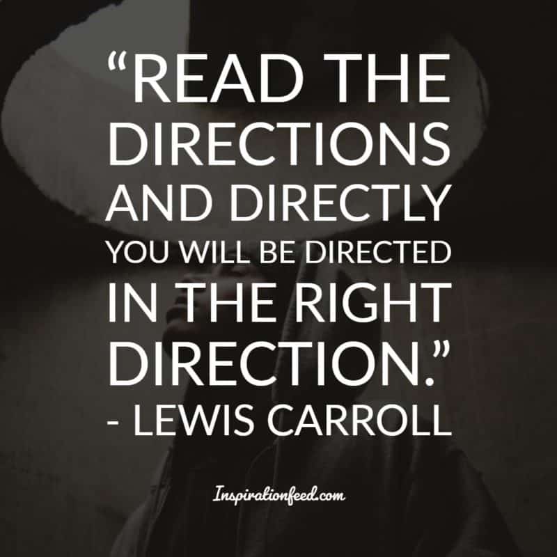 Lewis Caroll Quotes