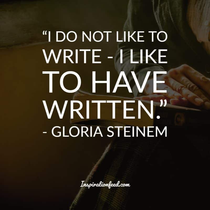 Gloria Steinem Quotes