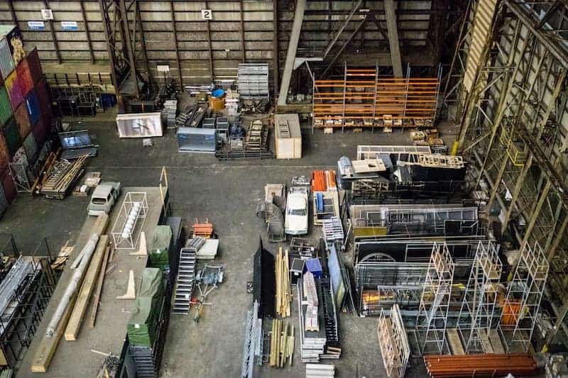 Automation at a warehouse