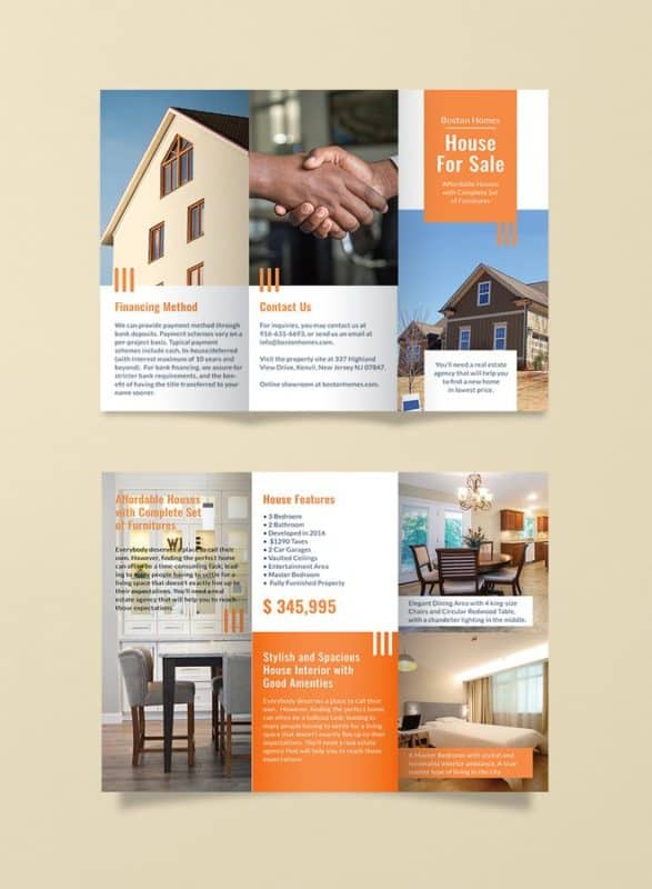 House for Sale Brochure Template