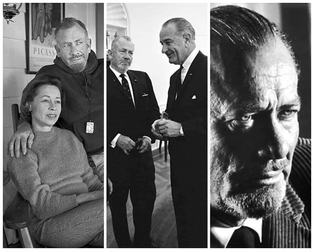 John Steinbeck Collage