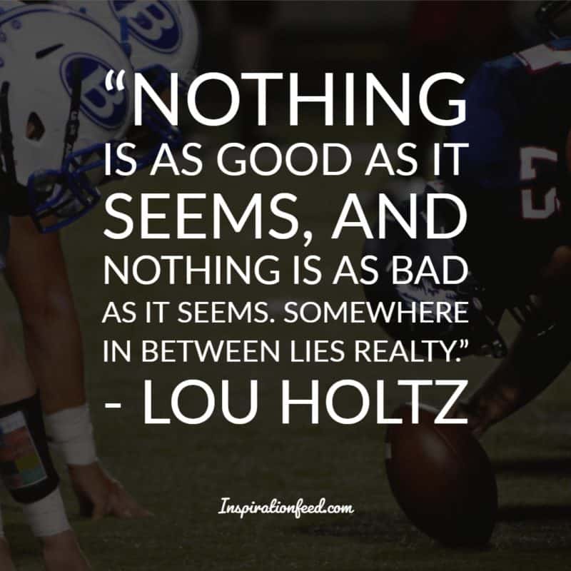 Lou Holtz Quotes and Sayings 