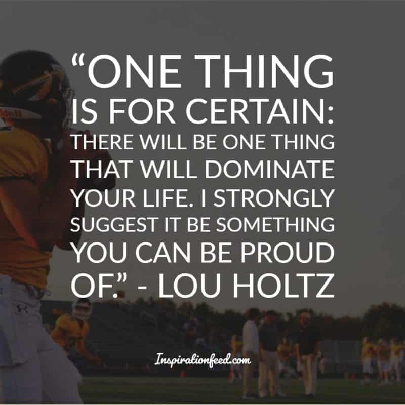 Lou Holtz Quotes and Sayings 