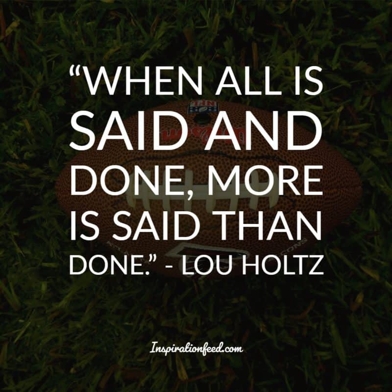 Lou Holtz Quotes and Sayings 