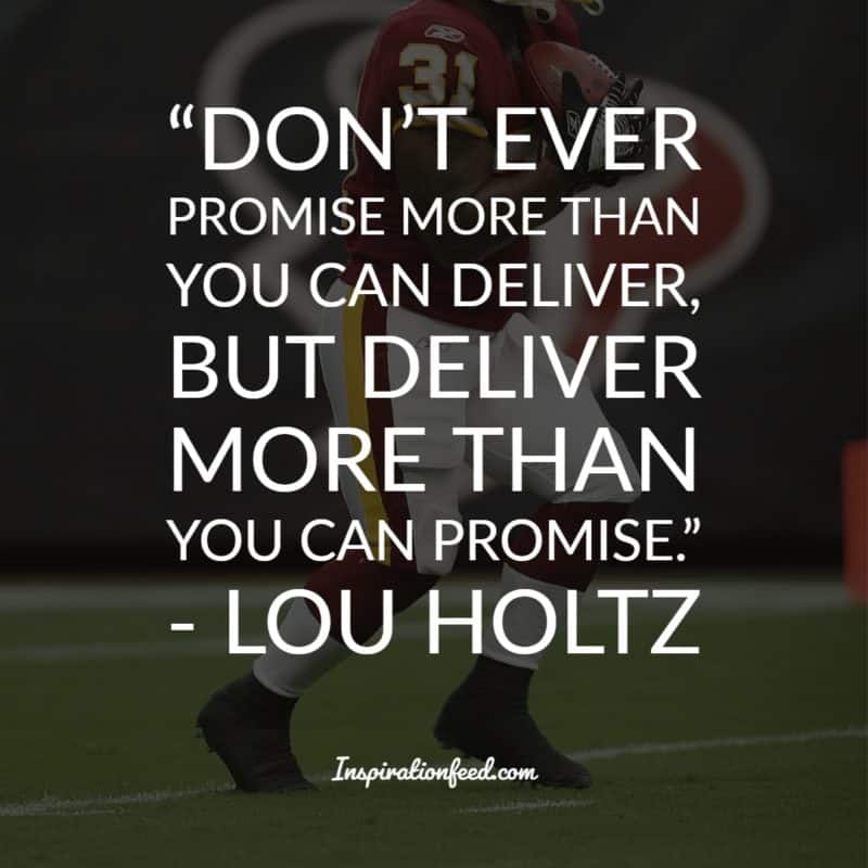 Lou Holtz Quotes and Sayings 