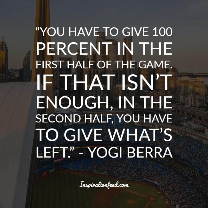 Yogi Berra Quotes