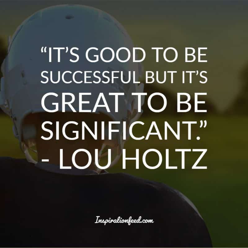 Lou Holtz Quotes and Sayings 