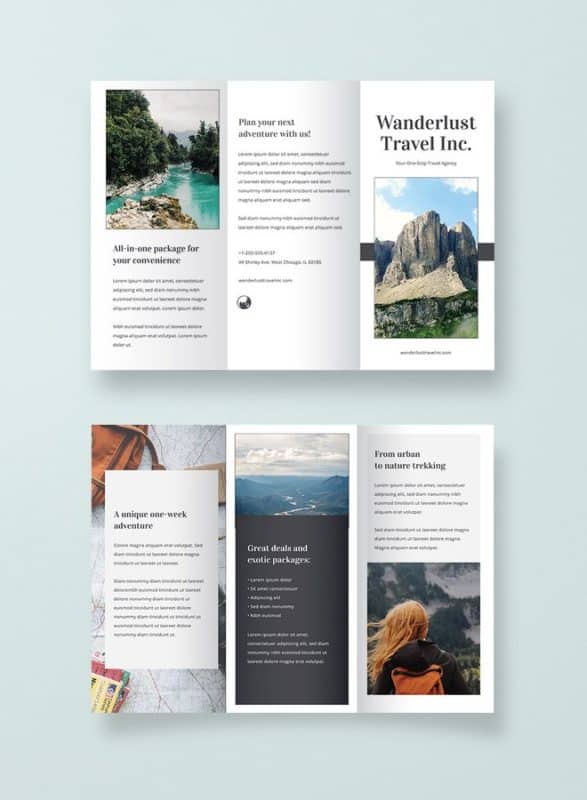 Tourist Brochure Template from inspirationfeed.com