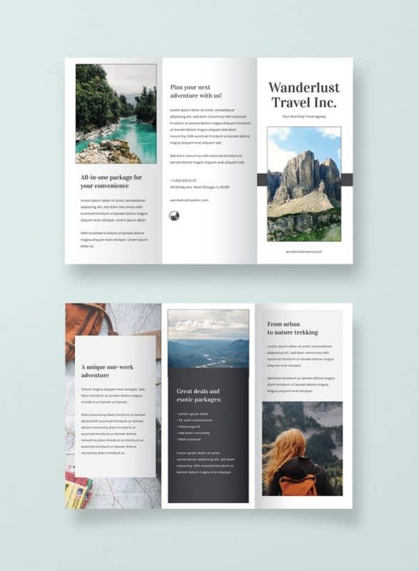 sample school brochure templates