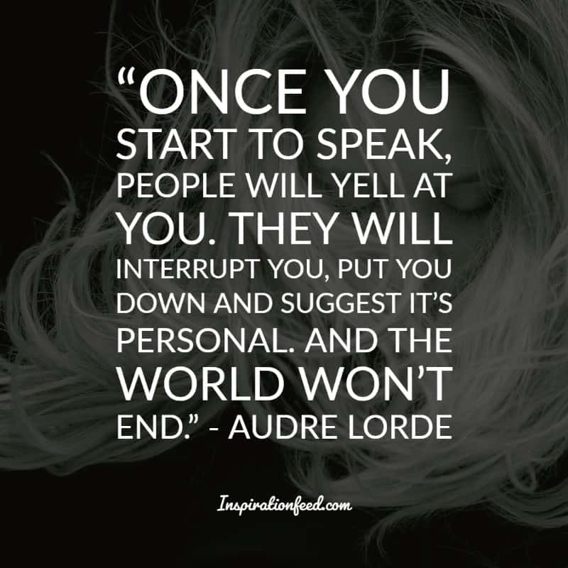 Powerful Quotes from Audre Lorde