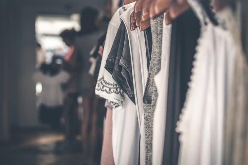 white and black floral cap sleeved shirt