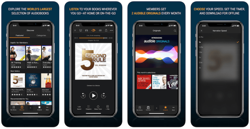 Audible iphone app